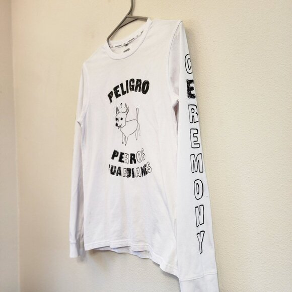 Opening Ceremony Perligro Perros Gurdianes T-Shirt Unisex Adult XS Casual Urban - Picture 6 of 16